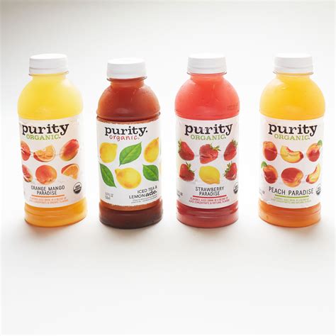 Purity Juices, assorted flavors | Cafe Madeleine