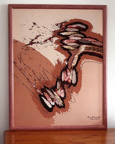 Batik-Painting-Framed-Slamet-Ryanto | A framed modernist Bat… | Flickr