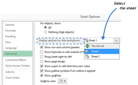 How to print gridlines in Excel