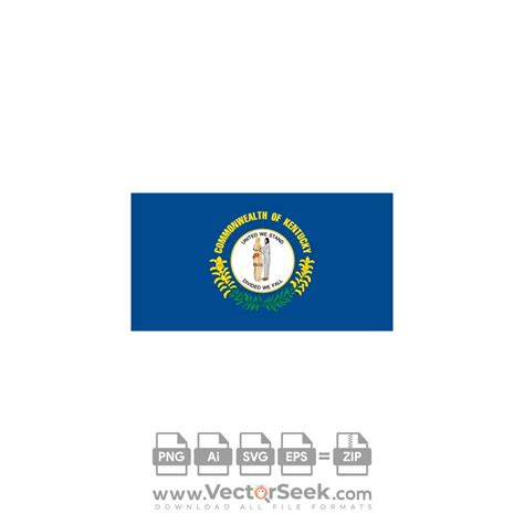 Commonwealth of Kentucky Flag Logo Vector - (.Ai .PNG .SVG .EPS Free ...