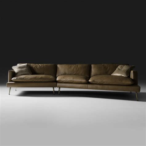 Modern Leather Modular Sofa - Juliettes Interiors