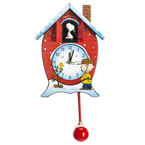 Buy Mark Feldstein Peanuts Christmas Linus and Lucy Song Cuckoo Clock Online at desertcartUAE