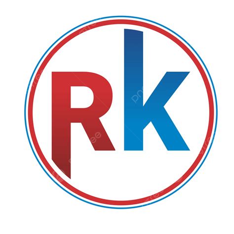 Rk Letter Logo Design Free Vector Image Cdr, Rk Logo, Letter Logo, Rk ...