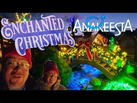 Anakeesta Enchanted Christmas Lights Walkthrough Gatlinburg / Winterfest 2022 / Holiday Fun