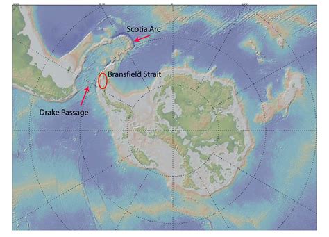 Drake Passage Map