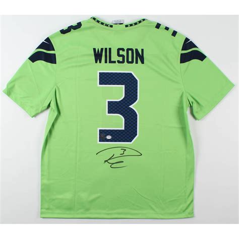 Russell Wilson Signed Seahawks Jersey (PSA COA & Wilson Hologram) | Pristine Auction