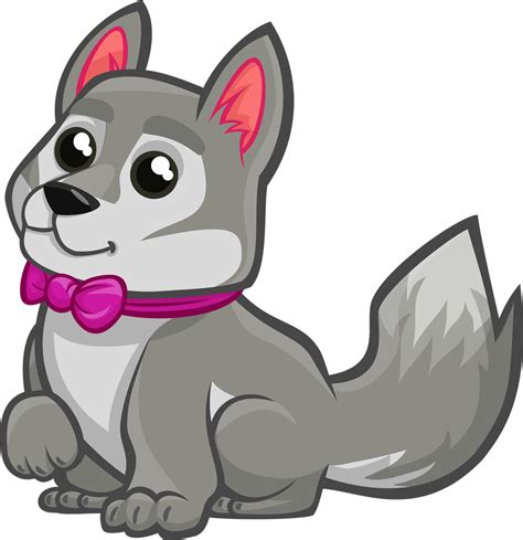 Free Cute Wolf Cliparts, Download Free Cute Wolf Cliparts png images, Free ClipArts on Clipart ...