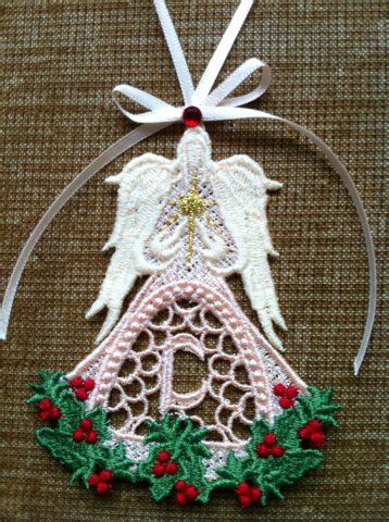 Embroidery It: Machine Embroidery Free Standing Lace Angels