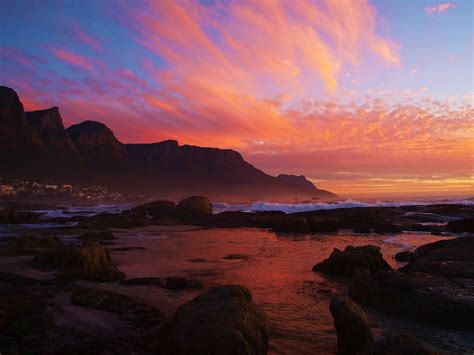 Enjoying Dinner on Camps Bay, South Africa at sunset. | Smithsonian Photo Contest | Smithsonian ...