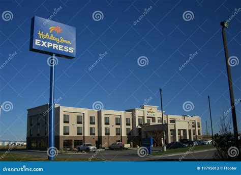 Holiday Inn Express Hotel editorial stock photo. Image of business - 19795013