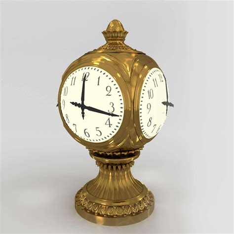 Grand Central Terminal Clock - 3D Model by Madson Studio