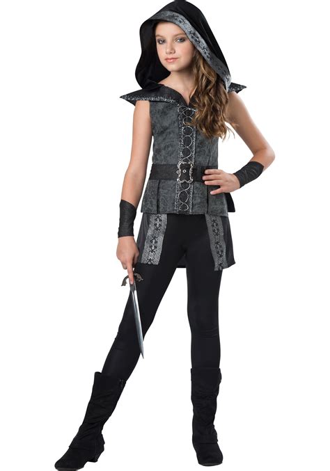 Tween Dark Woods Huntress Costume