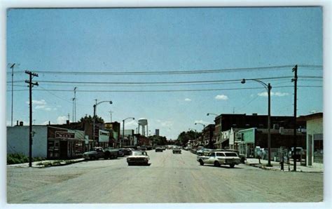 YUMA, Colorado CO ~ Street Scene BUSINESS DISTRICT ca 1960s Postcard ...