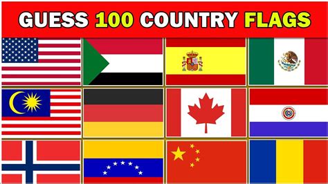 Can You Guess The Flags | Guess The Country Flag....🚩🌏 - YouTube