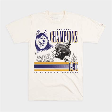 Washington Huskies Football 1991 National Champs Tee | Homefield