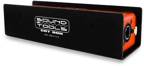 Rat Sound Systems CATBOX-MX Four Male XLR Audio Over CAT5 Stage Box w ...