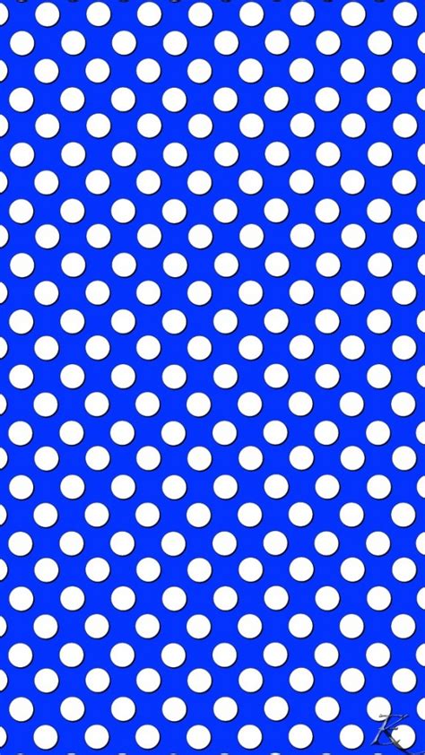 Blue Polka Dot Wallpaper - WallpaperSafari