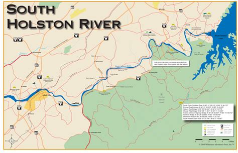 Tennessee River Fishing Maps