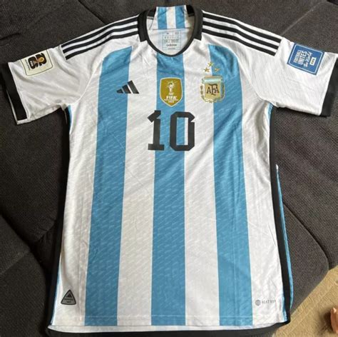 LIONEL MESSI MATCH Argentina World Cup Qualifiers Shirt 2026 - 30-68514022-1 EUR 23.999,00 ...