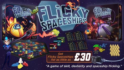 Zoom About In Room 17 Games’ Flicky Spaceships Kickstarter – OnTableTop – Home of Beasts of War