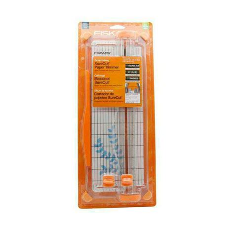 Fiskars SureCut Paper Trimmer, 12 inch, Hobbies & Toys, Stationery ...