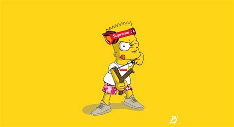 Supreme Simpsons HD Wallpapers - Top Free Supreme Simpsons HD Backgrounds - WallpaperAccess