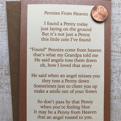 Pennies From Heaven - Etsy