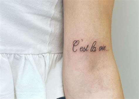 11+ Cest La Vie Tattoo Ideas That Will Blow Your Mind!