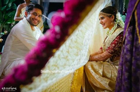 Naga Chaitanya - Samantha Wedding – South India Fashion