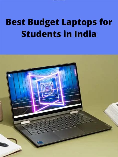 Best Budget Laptops for Students in India 2022 - My Smart Gadgets