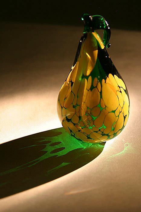 Glowing glass pear - Our basement :: seems Artless
