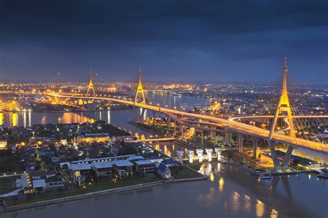 Bhumibol Bridge wallpapers, Man Made, HQ Bhumibol Bridge pictures | 4K ...