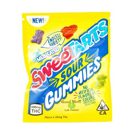 Sweet Tarts - Sour Gummies 600mg THC - Low Price Bud