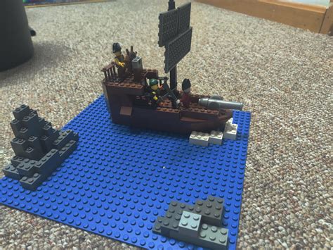 Pirate ship I built : r/lego