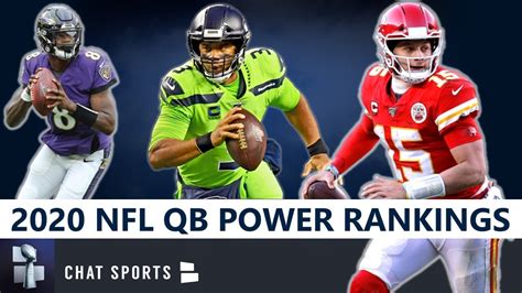 NFL QB Rankings: Projecting All 32 Starting Quarterbacks In 2020 & Ranking Them From Worst To ...