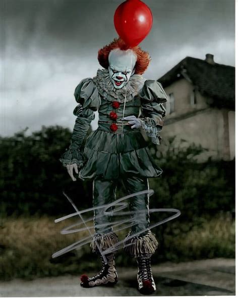 Bill Skarsgard Signed 8x10 Stephen King's It Pennywise - Etsy