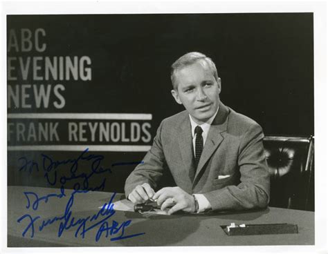 Frank Reynolds - Autographed Inscribed Photograph | HistoryForSale Item ...