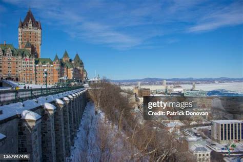 113 Fairmont Le Chateau Frontenac Winter Stock Photos, High-Res ...