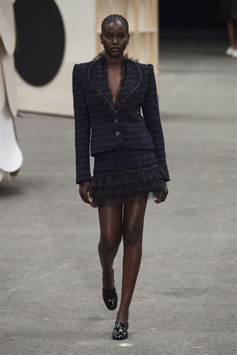 Chanel Does Mini Skirts the Haute Couture Way for Spring 2023 - Fashionista