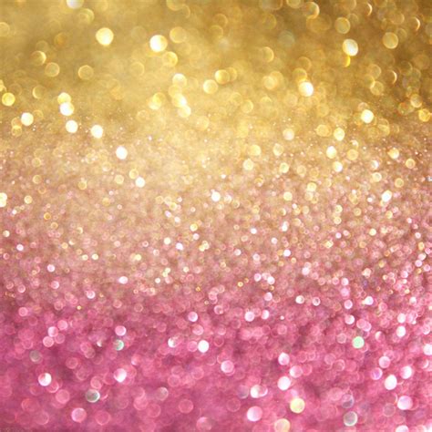 2021 Gold And Pink Bokeh Backdrop Photography Wallpaper Polka Dots Children Newborn Baby Studio ...