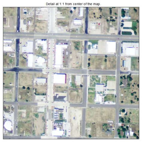 Aerial Photography Map of Greensburg, KS Kansas