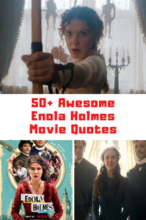 50+ Awesome Enola Holmes Quotes - Guide For Geek Moms