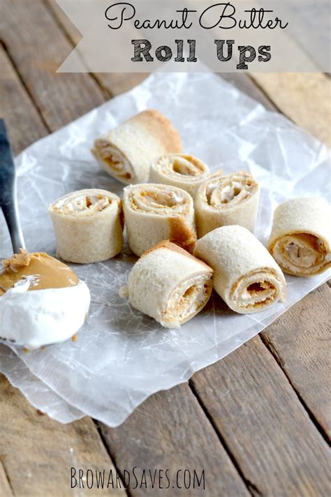 Peanut Butter Roll Ups Recipe - Living Sweet Moments