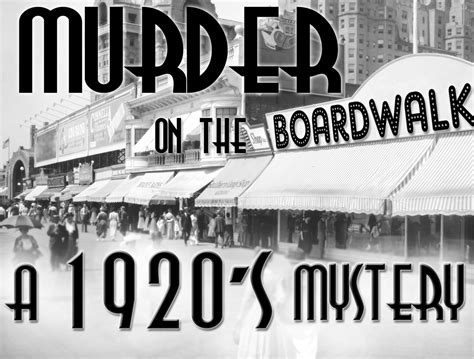 1920s Murder Mystery Party on the Boardwalk | My Mystery Party