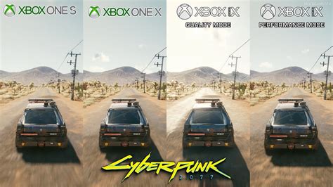 Cyberpunk 2077 - Xbox One S vs One X vs Series X - Graphics and ...