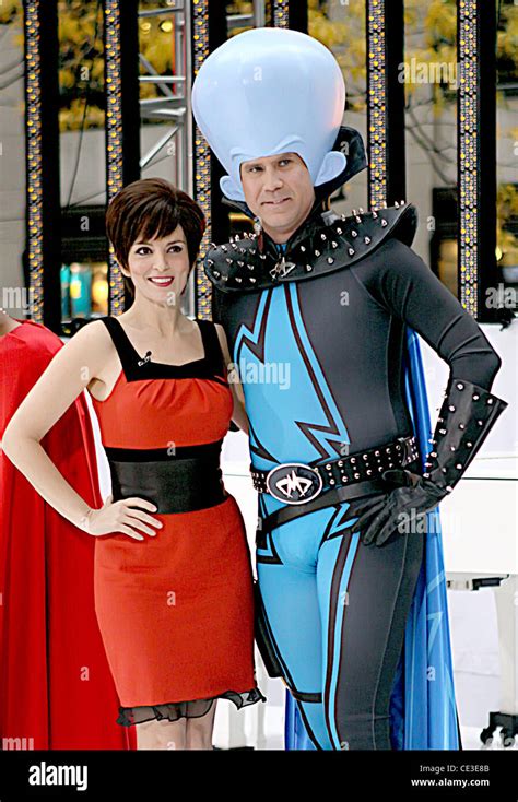 Tina Fey and Will Ferrell dressed as their characters in 'Megamind' NBC's 'Today Show ...