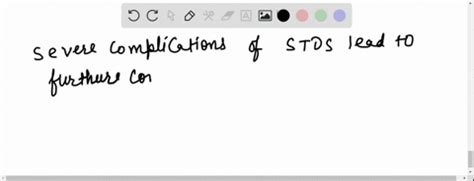 SOLVED:Severe complications of STDs lead to further complications like (a) Abortion (b) Still ...