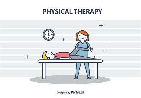 Physical Therapy Vector Illustration 146207 Vector Art at Vecteezy