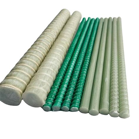 High Performance Gfrp Fiberglass Bar Glass Fiber Rebar Epoxy Composite Fiberglass Rebar for ...