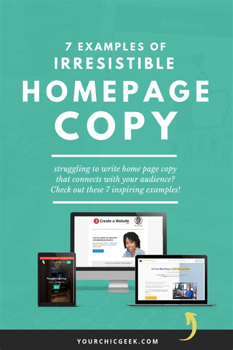 7 Examples of Irresistible Home Page Copy | Website copywriting ...